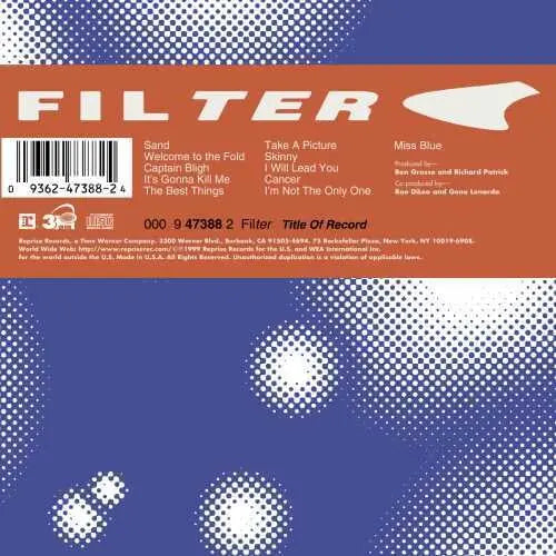 Filter - Title Of Record [Vinyl]