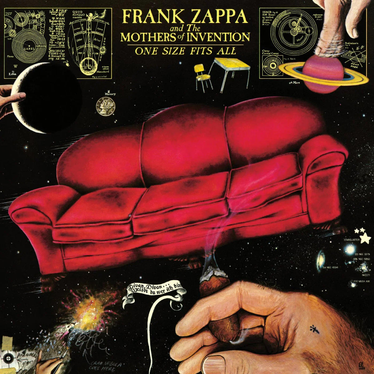 Frank Zappa & The Mothers Of Invention - One Size Fits All [2LP] — cover artwork