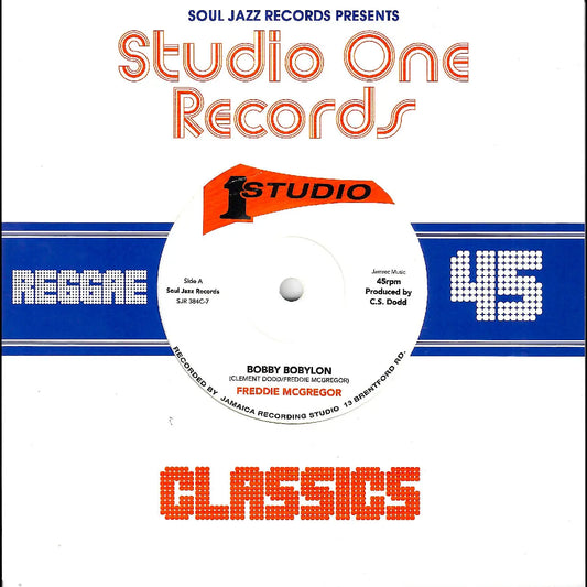 Freddie McGregor / Dub Specialist - Bobby Bobylon / Hi Fashion Dub [7" White Vinyl]