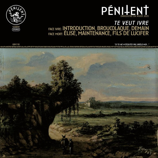 Penitent - Te Veut Ivre vinyl product image