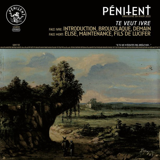 Penitent - Te Veut Ivre vinyl product image