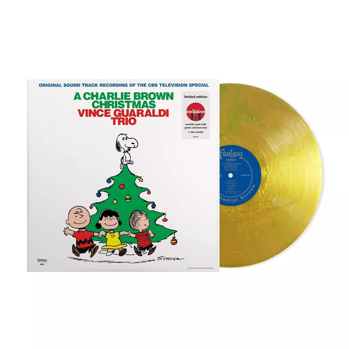 A Charlie Brown Christmas [Metallic Gold and Green Color Vinyl + Poster]