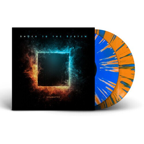 Daughtry - Shock to the System [Deluxe 2LP Blue & Orange Splatter Vinyl] — product artwork