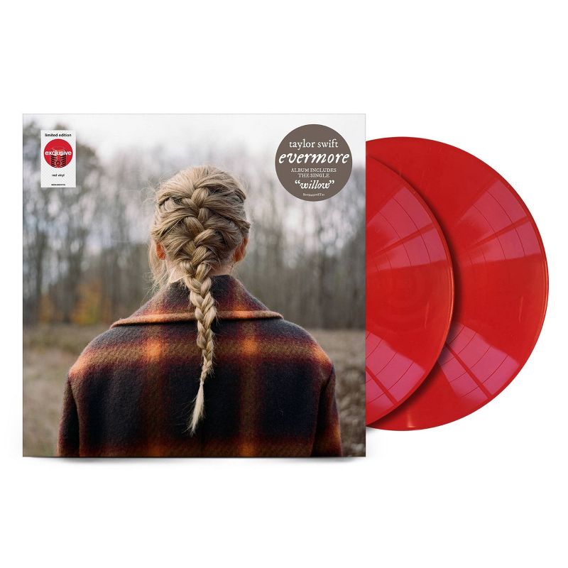 Taylor Swift - evermore translucent red 2LP