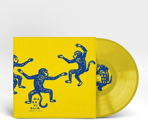 Album cover for Gabriele Poso - Maraviglia on yellow colored vinyl lp