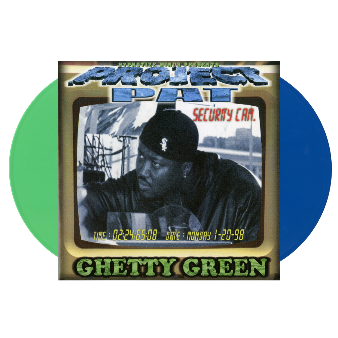 Project Pat - Ghetty Green [Aqua Blue & Mint Green Vinyl 2LP]