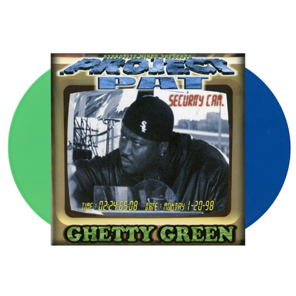 Project Pat - Ghetty Green [Aqua Blue & Mint Green Vinyl 2LP]