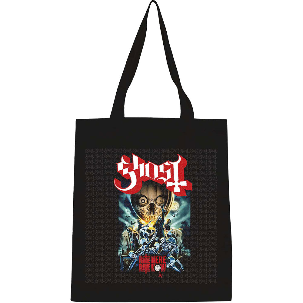 Ghost — Magazines Logo [Tote Bag]; artwork and packaging