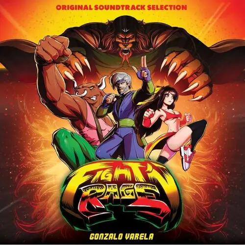 Gonzalo Verela - Fight'N Rage (Soundtrack) [LP] (Fight'N Rage Swirl Colored Vinyl)
