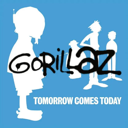 Gorillaz - Tomorrow Comes Today [White and Blue Color-in-Color Vinyl EP]