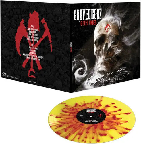 Gravediggaz - 6 Feet Under  [Yellow & Red Splatter Vinyl]