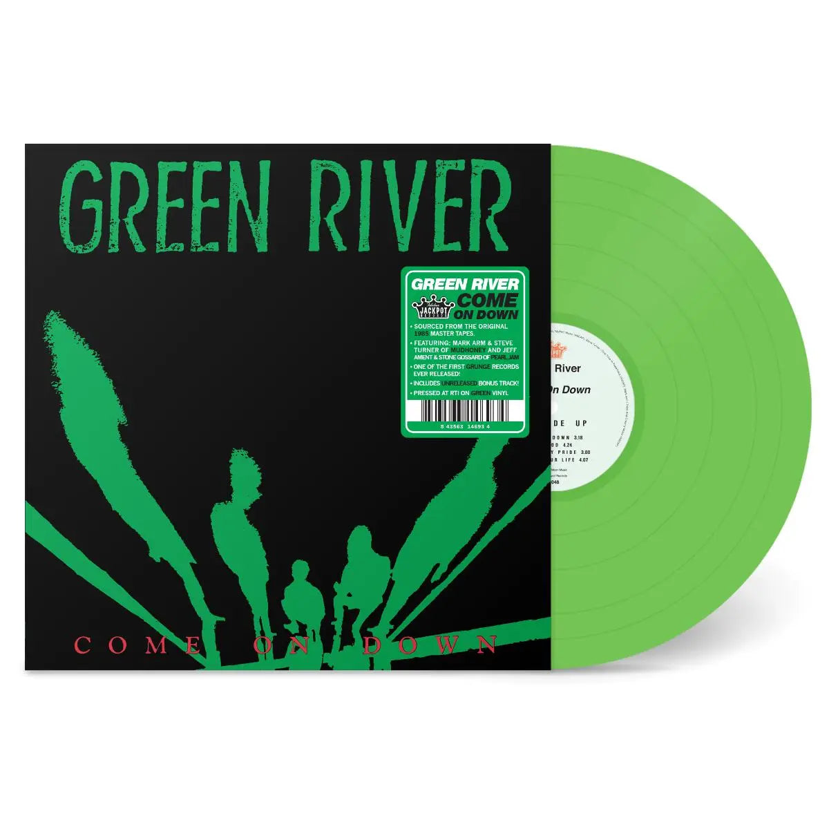 Green River - Come On Down [Lime Green Vinyl]