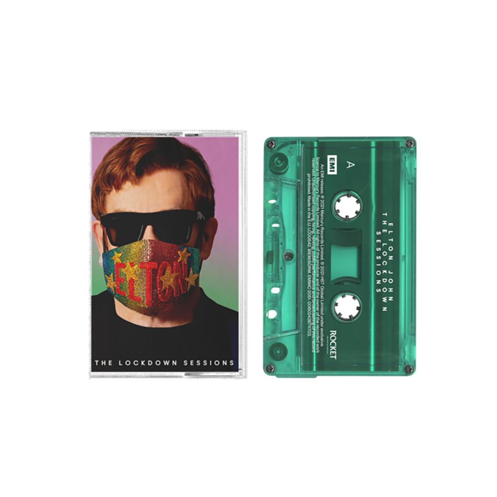 Elton John — The Lockdown Sessions [Green Cassette] — cover and edition packaging
