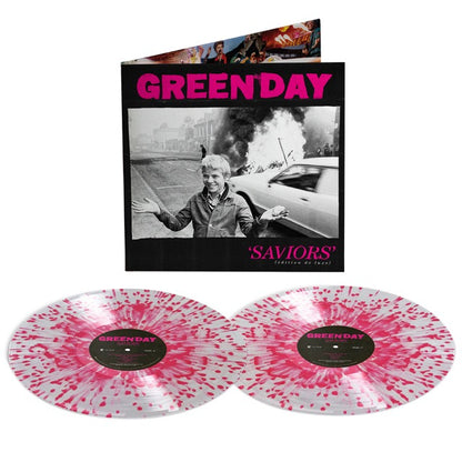 Saviors (édition de luxe) [Clear with Hot Pink Splatter Vinyl]