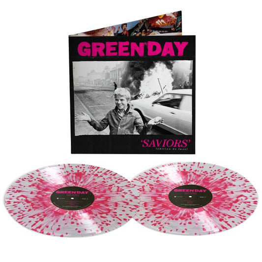 Saviors (édition de luxe) [Clear with Hot Pink Splatter Vinyl]