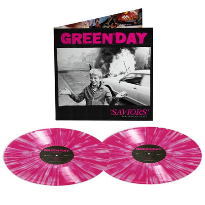Saviors (édition de luxe) [Hot Pink with White Splatter Vinyl]