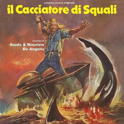 Guido & Maurizio De Angelis - IL Cacciatore DI Squali (Soundtrack) [Blue LP]