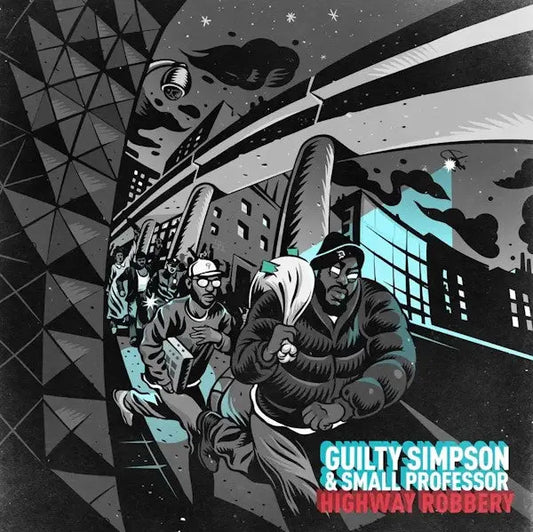 Guilty Simpson & Small Professor - Highway Robbery [Ghostly Teal Vinyl]