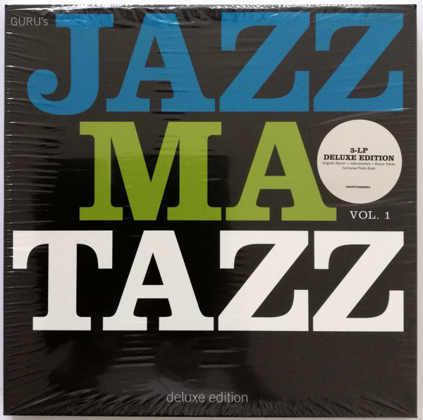 Guru — Jazzmatazz, Vol. 1 [Deluxe 3LP] — album cover