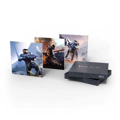 Halo Original Trilogy Soundtrack Collection box set open