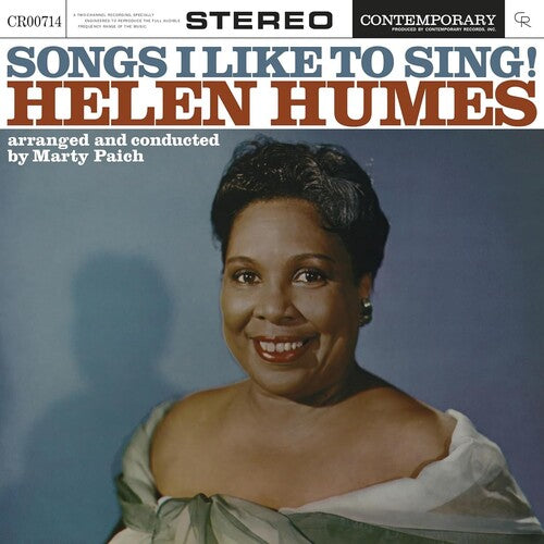 Helen Humes - Songs I Like To Sing! (Contemporary Records Acoustic Sounds Series) [Vinyl]