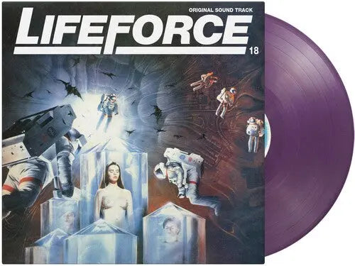 Henry Mancini - Lifeforce (Soundtrack) [LP PURPLE & RED MARBLED Audiophile Vinyl  1985 Sci-Fi Horror Cult Film By Tobe Hooper numbered to 500]