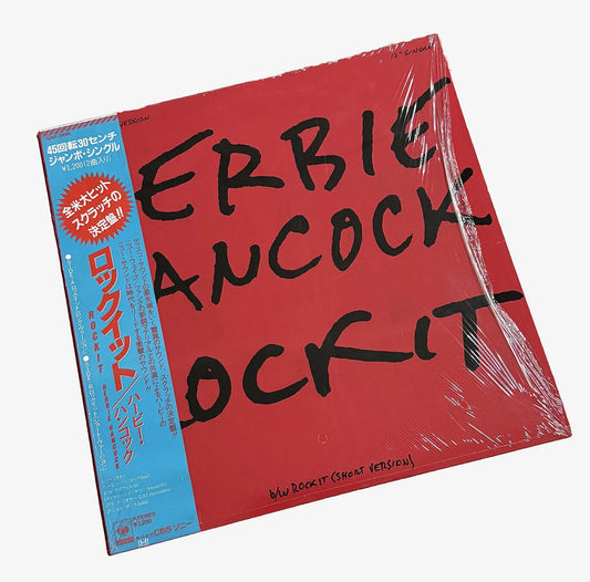 Herbie Hancock - Rockit [Japanese Promo 12" Vinyl Single Still in Shrink]