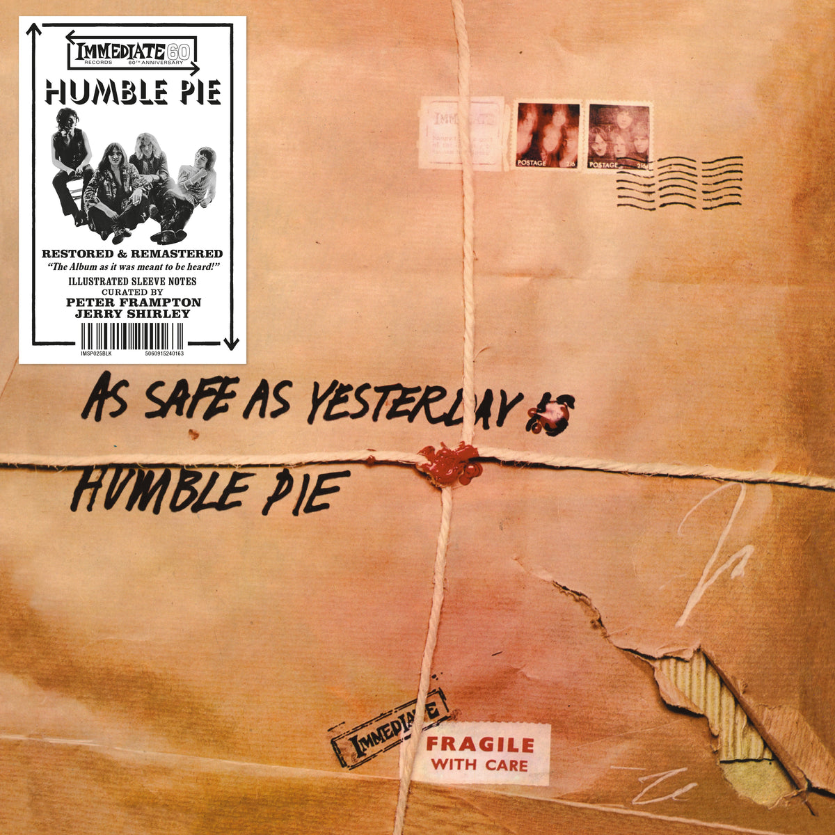 Humble Pie - As Safe As Yesterday Is [Vinyl] - album artwork and packaging