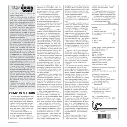 Charles Sullivan - Genesis back cover