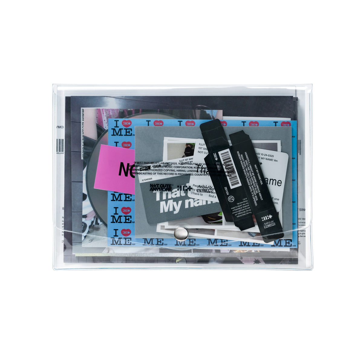 ILLIT — Not Cute Anymore: Not My Name Ver. [CD] — cover and edition packaging