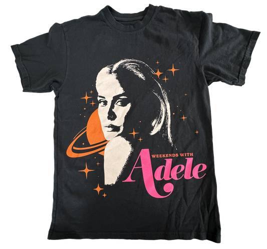 Weekends With Adele Black T-shirt - Drowned World Records