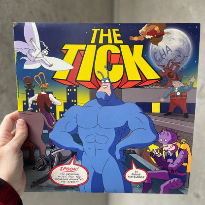 Doug Katsaros — The Tick: Original Soundtrack [2LP]; artwork and packaging