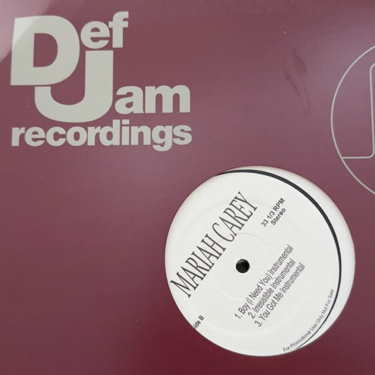 Boy / Irresistible / You Got Me [Promo 12" White Label Vinyl Single]