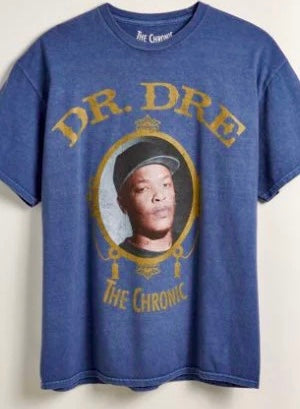 Dr. Dre The Chronic Blue T-Shirt