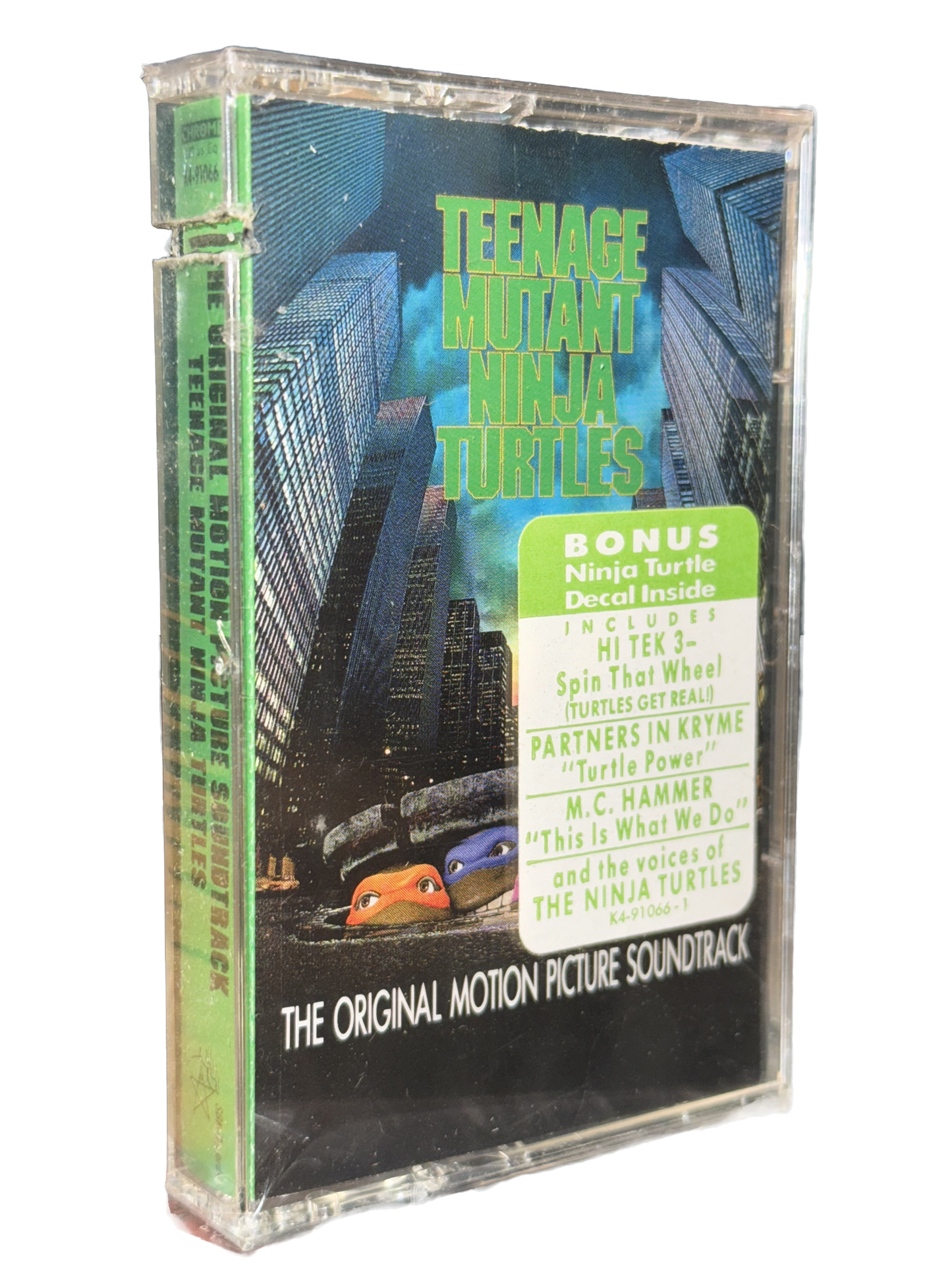 Teenage Mutant Ninja Turtles (Original Motion Picture Soundtrack) [Cassette]