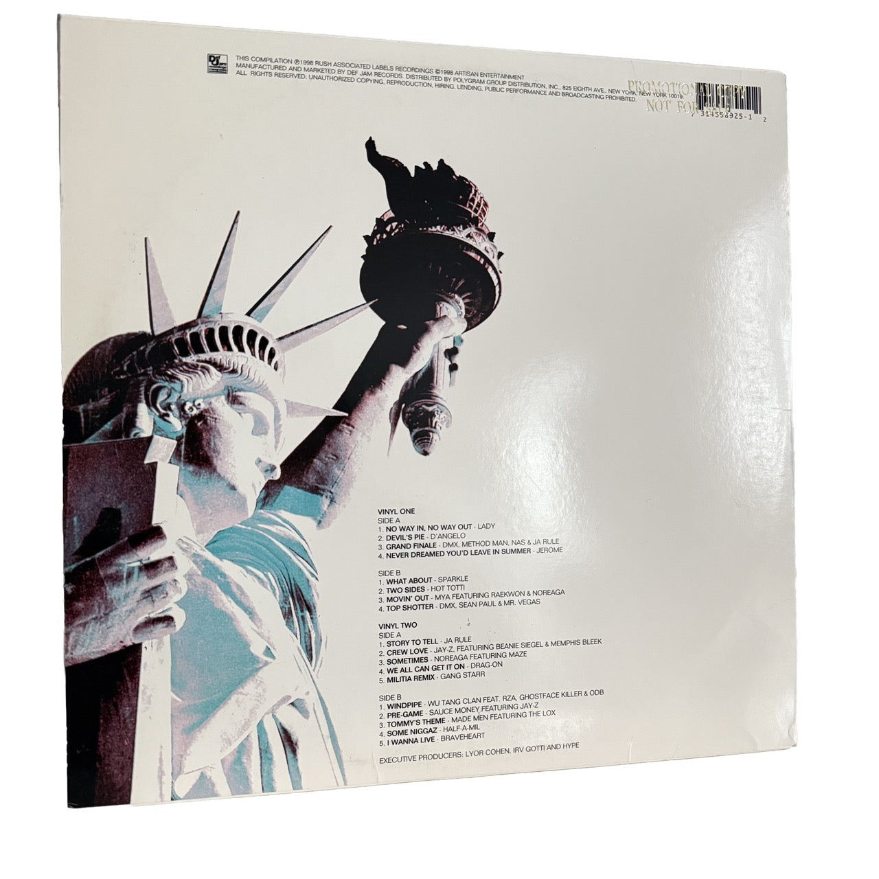 Def Jam - Belly (Original Motion Picture Soundtrack) [Explicit 2LP