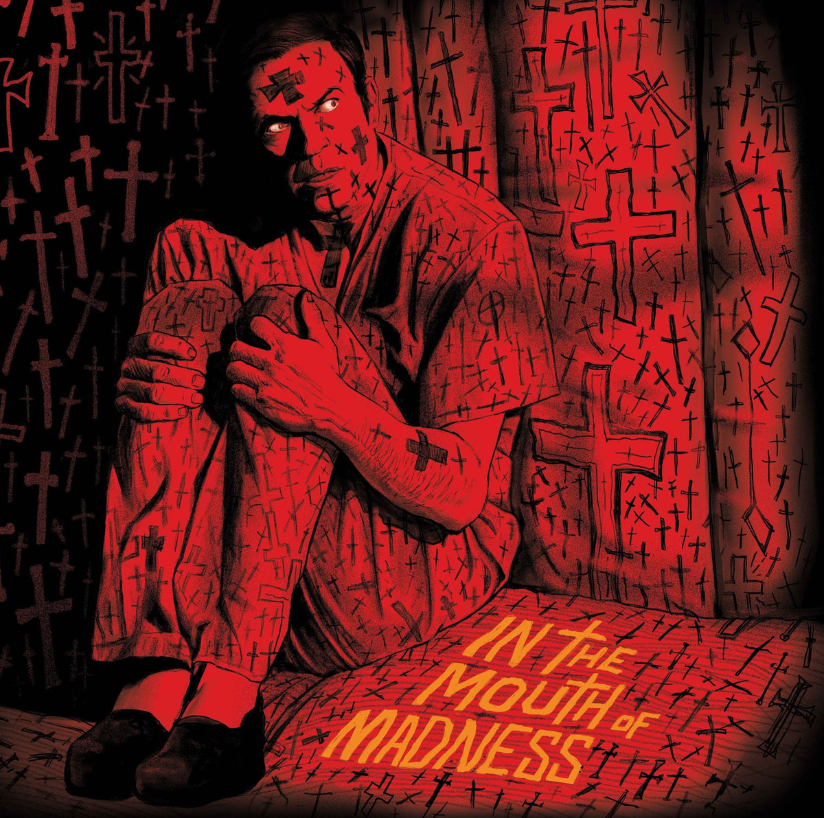 John Carpenter & Jim Lang – In the Mouth of Madness [2LP] – album artwork