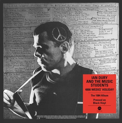 Ian Dury & The Music Students - 4000 Weeks' Holiday — album artwork