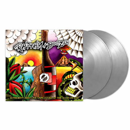 Authority Zero — Rhythm + Booze: Live [Metallic Gray 2LP] — product artwork