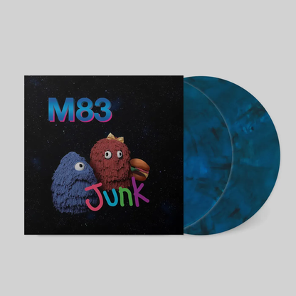 M83 – Junk [Galaxy Blue Vinyl 2LP] cover artwork