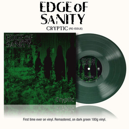 Edge of Sanity – Cryptic [Dark Green LP] – album artwork