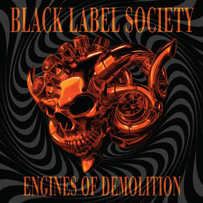 Black Label Society — Engines of Demolition [Orange & Black Splatter 2LP] — product artwork