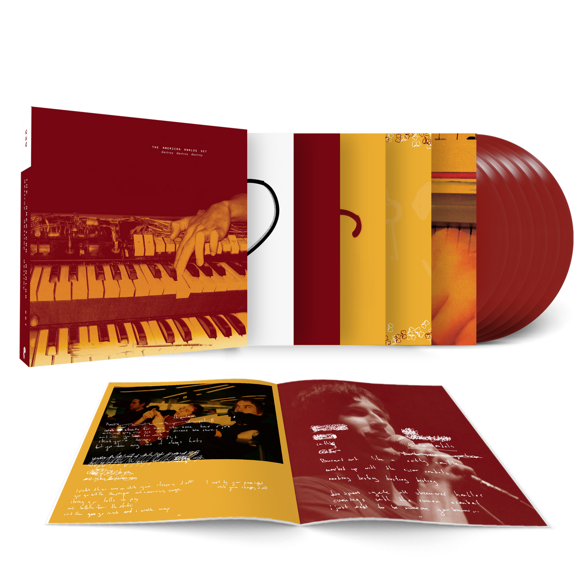 The American Analog Set - Destroy Destroy Destroy [6LP Apple Vinyl] — album artwork