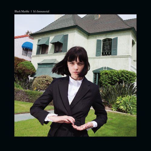 Black Marble — It's Immaterial [10th Anniversary Black/White Marble LP] — album artwork