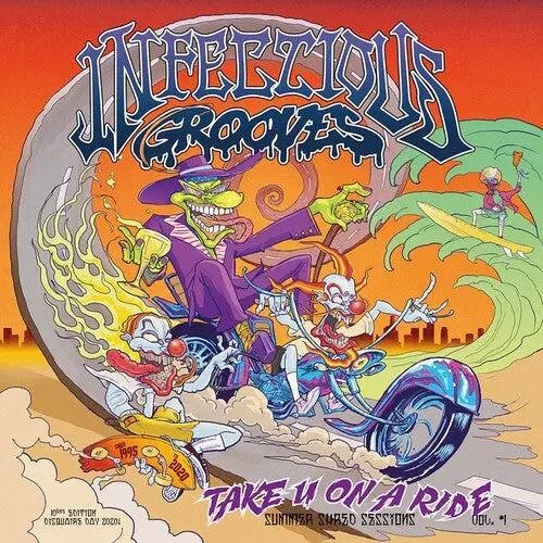 Infectious Grooves - Take U on a Ride (EP) [Green Purple Splatter Vinyl]