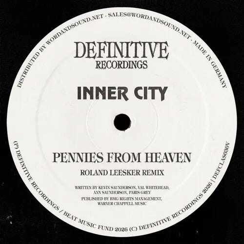 Inner City/Kevin Saunderson - Pennies From Heaven (Roland Leesker Remix) [12"]