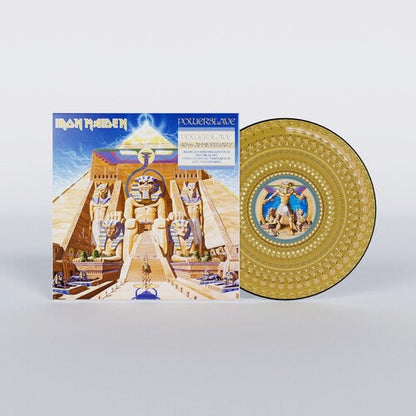 Iron Maiden — Powerslave (40th Anniversary) [Zoetrope Picture Disc Vinyl] — product image