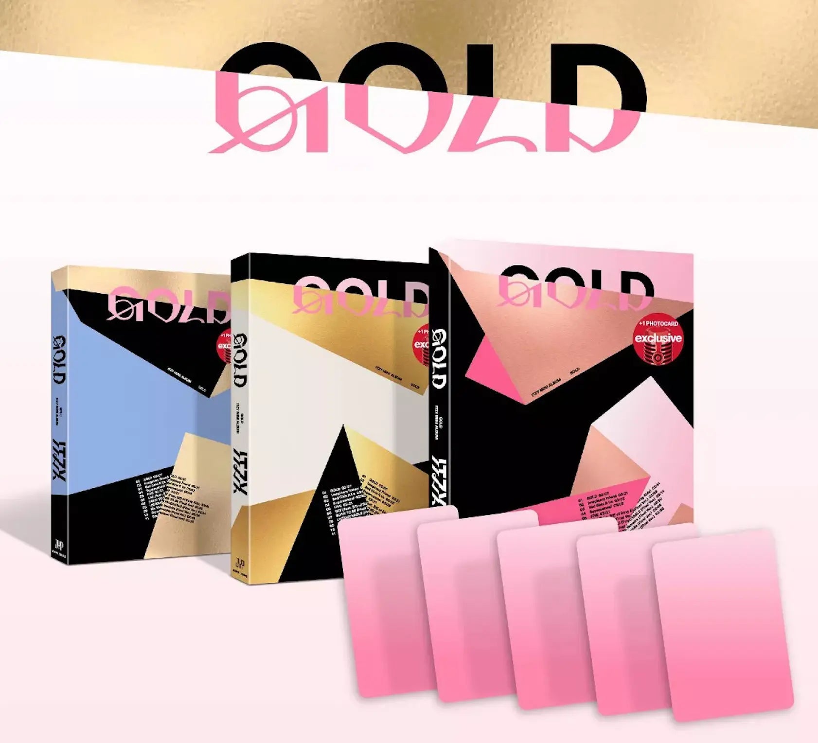 Itzy - Gold [CD] Random