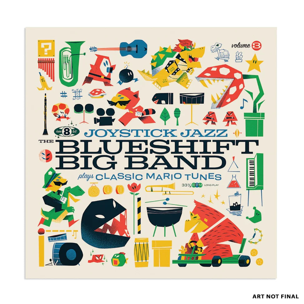Joystick Jazz Blueshift Big Band Plays Classic Mario Tunes (Vol. 3) [Vinyl]