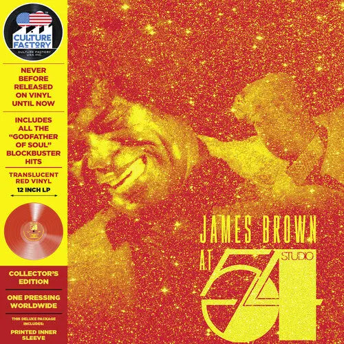 James Brown - At Studio 54 New York City [Red Vinyl]